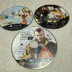 PS3版 Grand Theft Auto 3本セット