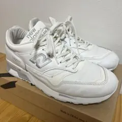 【美品】NEW BALANCE M1500WHI ホワイト　made in UK