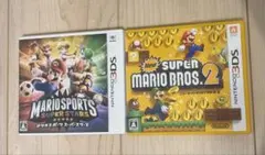 ニンテンドー3DSソフト 2本セット マリオシリーズ