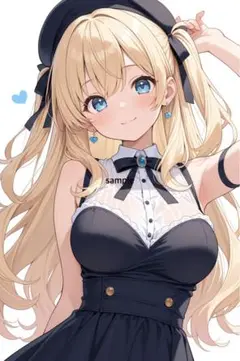m007 AIイラスト　かわいい　A4ポスター