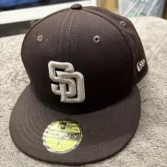 New Era 59FIFTY ブラウンキャップ サイズ7 1/4