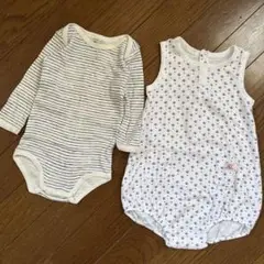 最終価格】美品　プチバトー　ロンパース