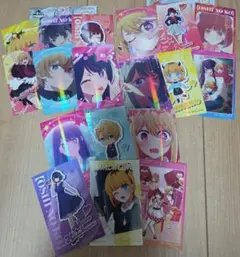 推しの子　一番くじ　ホログラムステッカーセット