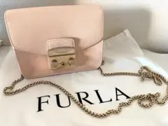 FURLA ピンク ショルダーバッグ