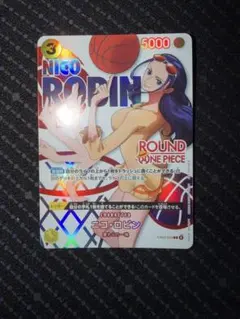 ワンピースカードゲーム ROUND コラボ ニコ・ロビン - メルカリ