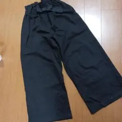 GU ブラック長ズボン 140cm