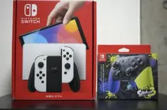 Nintendo Switch (有機ELモデル) 本体　& プロコン
