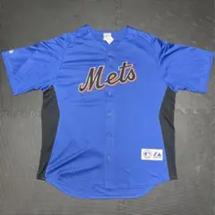 Majestic METS ベースボールシャツ XL オーバーサイズのサムネイル