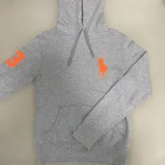 【POLO RALPH LAUREN 】グレー パーカー XS