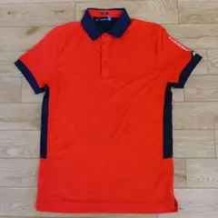 J.Lindeberg レッド/ブラック ポロシャツ L