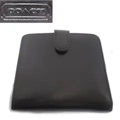 m21898★COACH★本革2つ折り財布