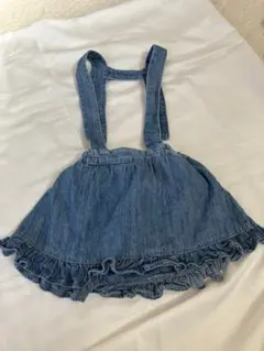 BREEZE ジャンパースカート　サロペット　デニムスカート