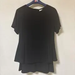 ラスト プライス‼️ENFOLD ブラック 36 半袖カットソー - メルカリ
