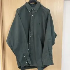 [Ralph Lauren]Blakeモデル長袖シャツ XXL グリーン