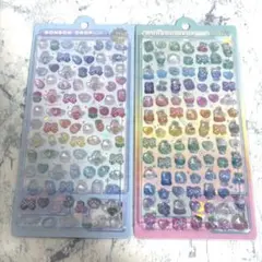 ボンボンドロップシール ミニ なないろボンボン めろめろボンボン 2枚セット