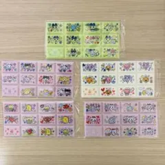 たまごっち みんなしゅーごー！ちょこぶろっくしーる ５枚セット