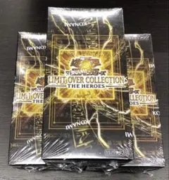 遊戯王LIMIT OVER COLLECTION THE HEROES 3box
