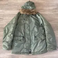 ALPHA N3B ミリタリージャケット S オリーブグリーン