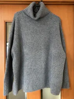 【美品】ZARA⭐︎ニット⭐︎M⭐︎青紫⭐︎暖かい