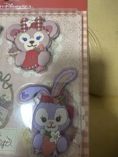新品ダッフィーフレンズ ハートフェルト・ストロベリーギフト ステラルー ぬいば ダッフィー＆フレンズのハートフェルト・ストロベリーギフト」が