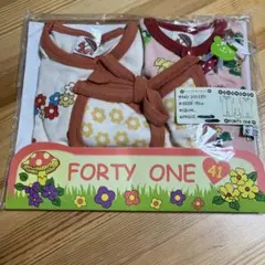 FORTY ONE ベビーロンパース スタイ セット 70cmのサムネイル