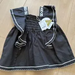グレー コットン チュニック