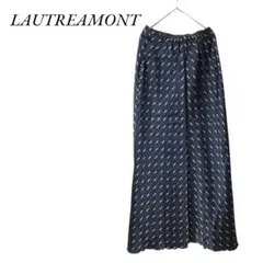 ロートレ・アモン　LAUTREAMONT ロングプリーツスカート　M