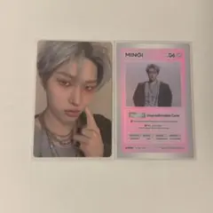 ATEEZ ミンギ 封入 A ver. トレカ ポストカード セット - メルカリ