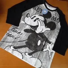 未使用　メンズ　ディズニー　ミッキー　Tシャツ　Mサイズ