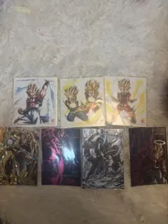 ドラゴンボール色紙、ポストカード