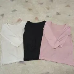 ヒートテック 長袖シャツ3枚セット