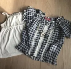 シフォンブラウス♡キャミセット100のサムネイル