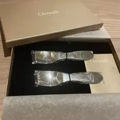 【あいさま専用☆極美品】クリストフル マルメゾン アイスクリームスプーン4本組 アイスクリームスプーンセット 4ピース シルバーコーティング