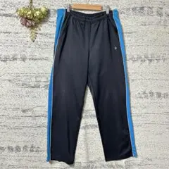 イグニオ　ジャージ　パンツ　ネイビー　Lサイズ　サイドライン　メンズ