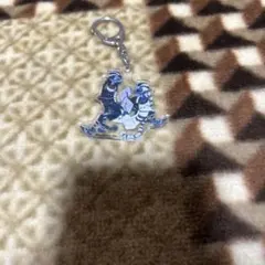 文字化化 DMMスクラッチ 銀髪の男 C賞 アクキー アクリルキーホルダー