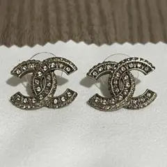 ♥️上品なクラシックCHANELシャネルダイヤモンドCCロゴピアス