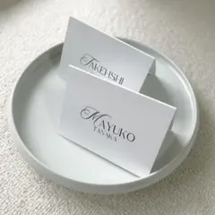 【1枚¥70】シンプル 席札 華やか 結婚式 ペーパーアイテム