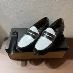 GH Bass & Co. Weejuns DARK BROWN & WHITE