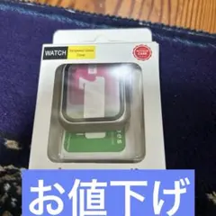 アップルウォッチカバーケース40mm 強化ガラスケース 360度保護