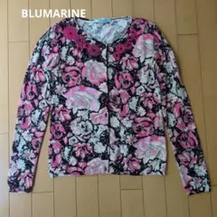 【Blumarine】 花柄刺繍 長袖カーディガンのサムネイル