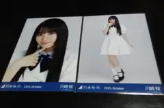 乃木坂46川﨑桜2025生写真、39th 制服、ヨリ、ヒキ、セミコン