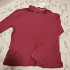 Palpstation ワインレッド 長袖カットソー 130