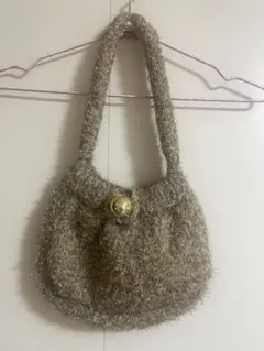 スナイデル　ラメニットバッグ