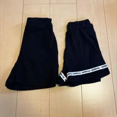 黒のハーフパンツ・ショートパンツ　140