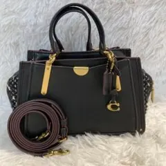 【美品】COACH 2WAYバッグ ドリーマー レザー ブラック 31640 楽天市場】コーチ バッグ レディース 3WAYショルダー ドリーマー