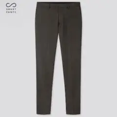 美品◇ユニクロ イージーケアストレッチスリムフィットパンツ グレー 82cm