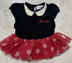 babyGAP ディズニーコラボ ミニー半袖ニットワンピース 50㎝