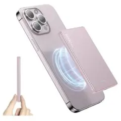 ❄︎新品❄︎モバイルバッテリー　マグネット式　ワイヤレス充電　超薄型