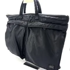 ポーター タンカー ブリーフケース ショートヘルメット ビジネスバッグ 黒