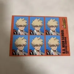 爆豪勝己　証明写真シール